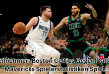 teilnehmer: boston celtics gegen dallas mavericks spielerstatistiken spiel